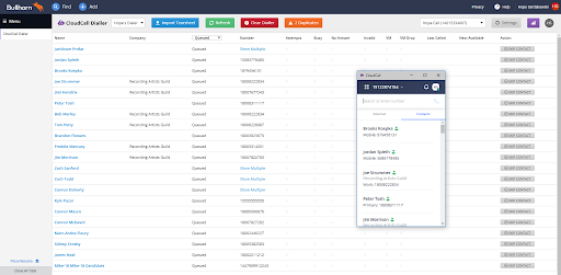 Power Dialer CloudCall