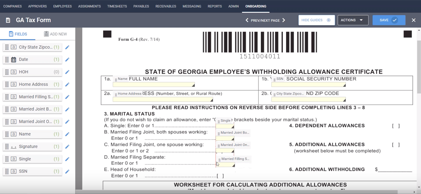 onboarding process