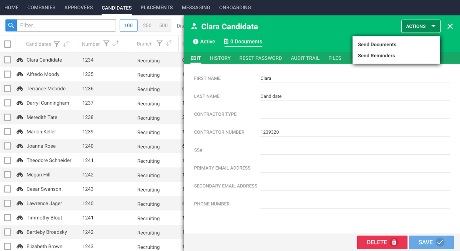 onboarding process